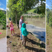 kinderfischen aktivtage gemeinde werfen fischereiverein tenneck