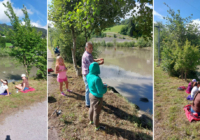 kinderfischen aktivtage gemeinde werfen fischereiverein tenneck