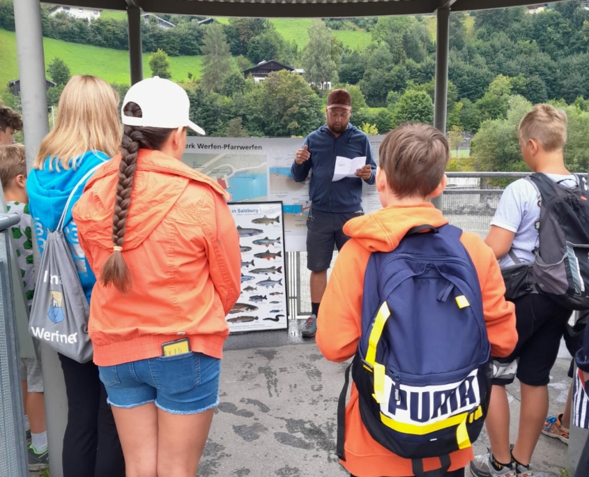 kinderfischen aktivtage gemeinde werfen fischereiverein tenneck