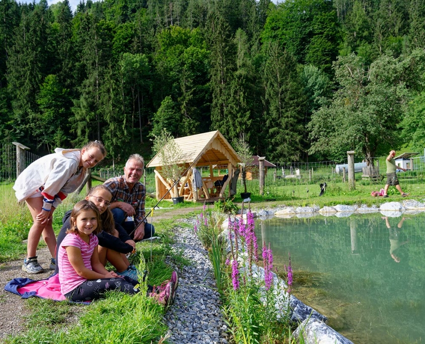 Kinderfischen Fischereiverein Tenneck