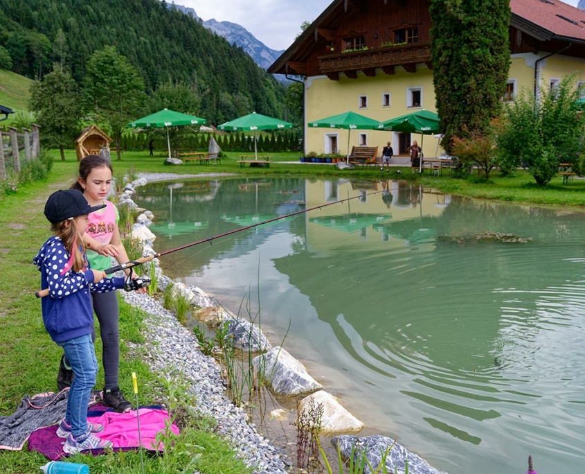 Kinderfischen Fischereiverein Tenneck