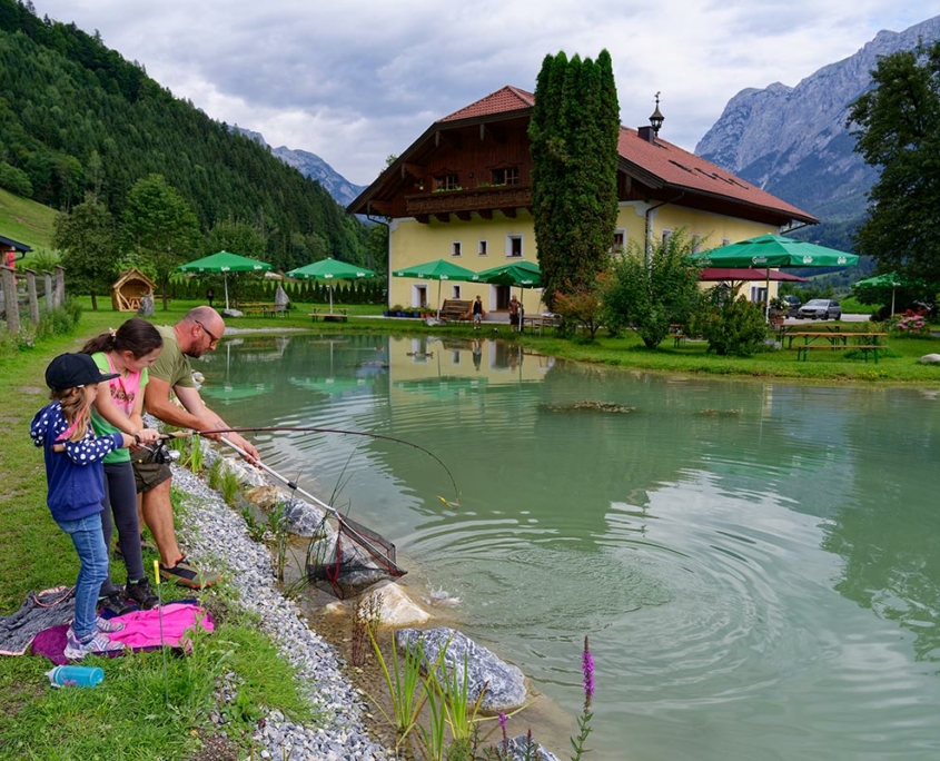 Kinderfischen Fischereiverein Tenneck