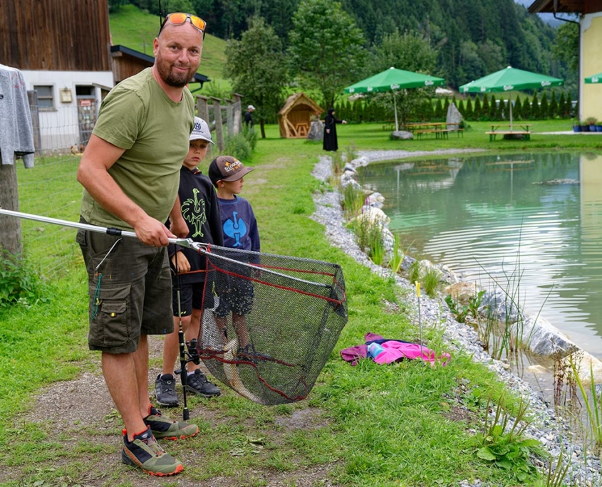 Kinderfischen Fischereiverein Tenneck