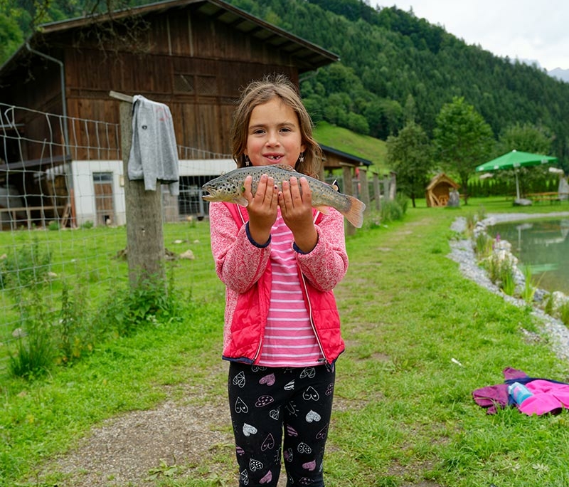 Kinderfischen Fischereiverein Tenneck