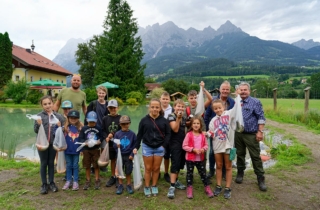 Kinderfischen Fischereiverein Tenneck