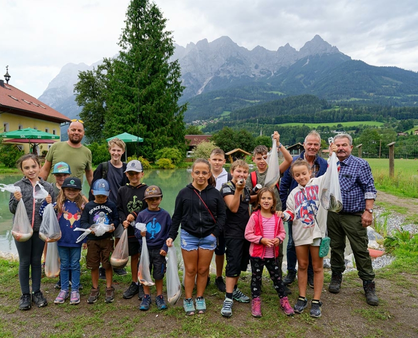 Kinderfischen Fischereiverein Tenneck